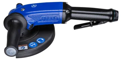 Produktbild von PFERD TOOLS Druckluftturbowinkelschleifer PWT 26/85 HV M14 für Ø 180mm 8.500 RPM/2.600 Watt