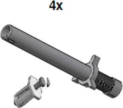 Produktbild von Zarges PaxTower Rollenadapter 4 Stück