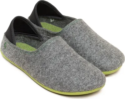 Produktbild von Gottstein Wool Slip-On Hausschuh Slipper für draußen und drinnen, Aus 100% Schurwolle, Mit rutschfester Gummisohle