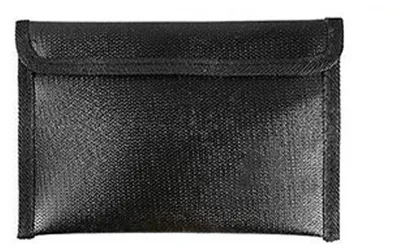 Produktbild von 2000 Fahrenheit Feuerfeste Dokumententasche Wasserdichte Geldtasche mit Reißverschluss Wichtige Dokumenten-Organizer-Tasche für Wertsachen Rechtsdokumente Bargeld