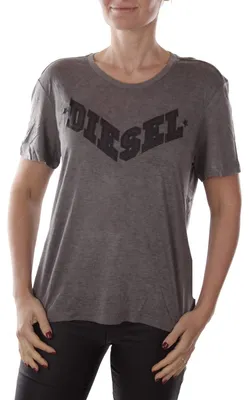 Produktbild von Diesel T-Morivglitter -Shirt Damen Schwarz