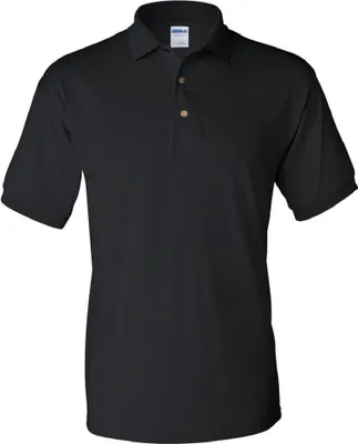 Produktbild von Gildan DryBlend Herren Polo-Shirt, Kurzarm BC496 (XL) (Schwarz)