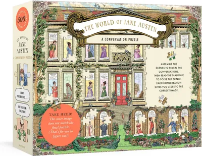 Produktbild von The World of Jane Austen: A Conversation 500-Piece Puzzle