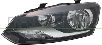 Produktbild von PRASCO Scheinwerfer Hauptscheinwerfer Links für VW Polo Schrägheck (6R1, 6C1) VG0234914