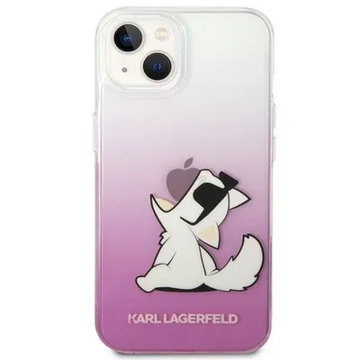 Productafbeelding van Telefoonhoesje Karl Lagerfeld Choupette Fun Na iPhone 14 Plus - Roze