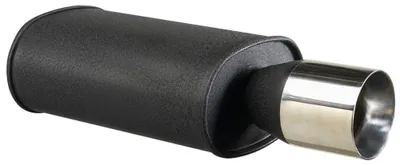 Immagine prodotto di Scarico sportivo universale 63,5 mm nero
