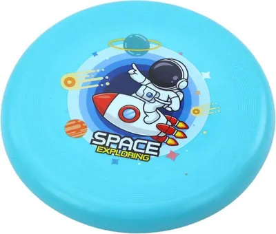 Produktbild von Fliegende Frisbeescheibe Cosmonaut Blau 20Cm