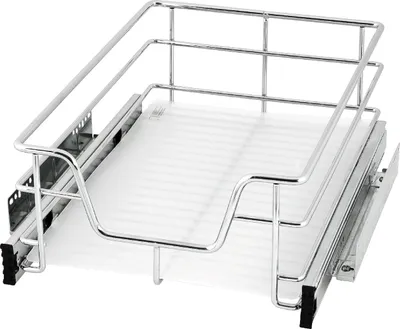 Produktbild von teleskopická zásuvka Bremermann 40 cm, kuchyňská zásuvka s policí