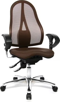Produktbild von Topstar® ST19U G08 Fitness-Drehstuhl SITNESS 15 braun