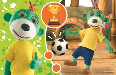 Zdjęcie produktu dla Puzzle Treflings: Brother 54 elementy