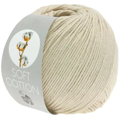 Produktbild von Lana Grossa - Soft Baumwolle 0003 grège