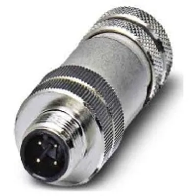 Produktbild von Phoenix Contact 1693830, M12, Edelstahl, Zink, Nickel, IP67, 60 DC, 48 AC