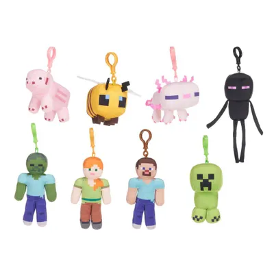 Produktbild von Minecraft Bagclip neuer Film 8er Set, 10cm