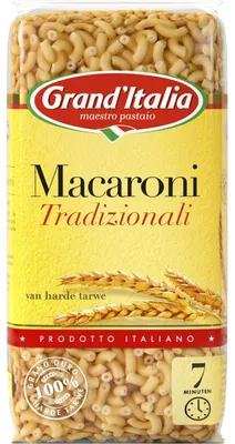 Zdjęcie produktu dla Grand'Italia Makaron Tricolori 500g – kolorowy makaron wykonany z semoliny pszennej, idealny do kreatywnych potraw