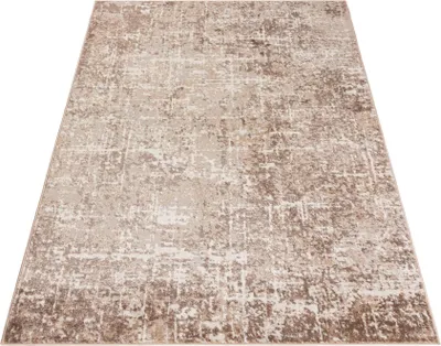 Image de Mazovia Tapis Beige Moderne Abstrait - Salon, Chambre à coucher, Salle à manger, Bureau - Non tissé - Rectangle - Élégant - 240x330 cm