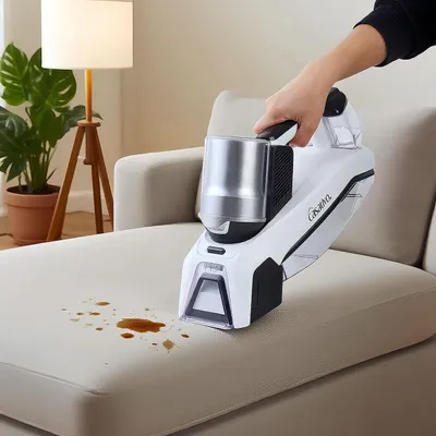 Produktbild von Kabelloser Profi Waschsauger 60W mit Li-Ion-Akku – Leistungsstarker Fleckenentferner für Polster, Textilien, Teppiche, Autositze – Akku-Reiniger Mobil