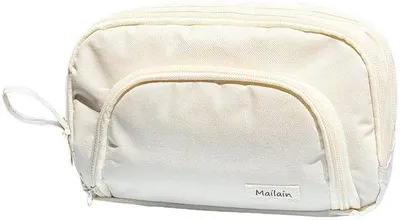 Produktbild von Etui mit 3 Fächern groß Beige für Schule Büro