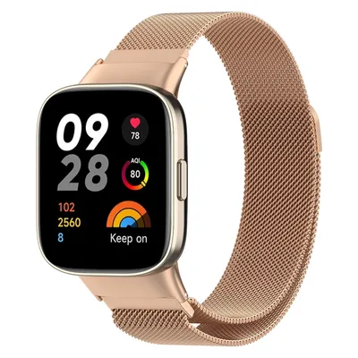 Produktbild von Milanese Loop Armband mit Magnetverschluss für Xiaomi Redmi Watch 3 Armband