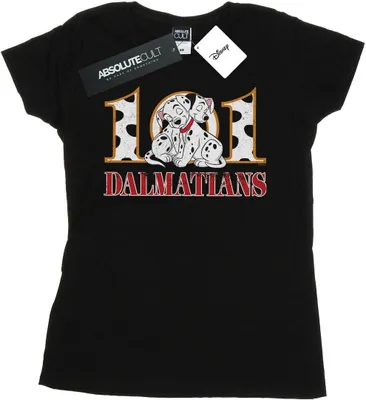 Produktbild von Disney - "101 Dalmatians" T-Shirt für Damen BI16012 (S) (Schwarz)