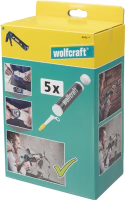 Produktbild von Wolfcraft Leerkartuschen 310ml (5Stk) 4044100