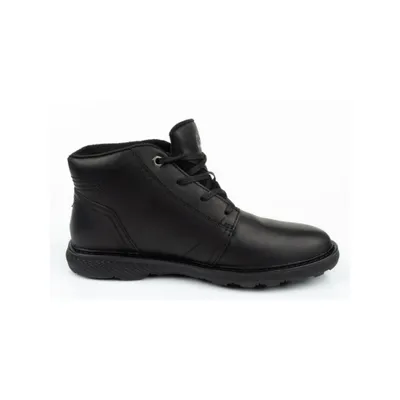 Produktbild von Caterpillar Trey 2.0 P725441 Herren Stiefel Schwarz Größe 42 – Leder Schnürboots, leichte Freizeit- und Outdoor-Schuhe mit bequemer Komfortsohle