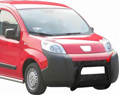 Produktbild von Frontbügel Frontschutzbügel für Peugeot Bipper 2008-2016 ø63mm Stahl Schwarz