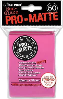 Obrázek produktu pro Ultra PRO 84147, Obal na karty, Růžová, 50 kusů