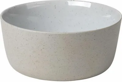 Produktbild von Blomus Sablo Schale, Salatschale, Müslischale, Müslischüssel, Schüssel, Keramik, Sand, Ø 13 cm, 64162
