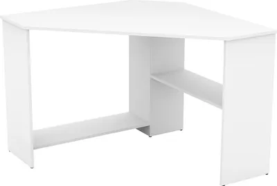 Produktbild von Eckschreibtisch KARO in Weiß, 80 x 73 x 80 cm
