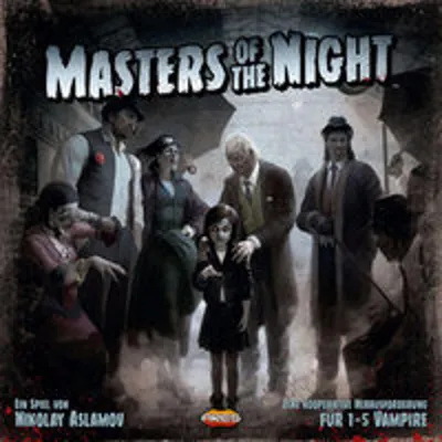 Zdjęcie produktu dla Asmodee Masters of the Night, Gra planszowa, Rodzina, 12 lat(a), Gra rodzinna