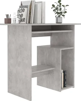 Produktbild von "im Sonderangebot"Schreibtisch/Büro-Möbel - CLORIS - Computertisch moderner - Betongrau 80x45x74 cm Holzwerkstoff - NeuMöbel6136761