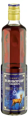 Obrázek produktu pro St. Hubertus Tropfen, bylinný likér, 30 % alkoholu, láhev 500 ml
