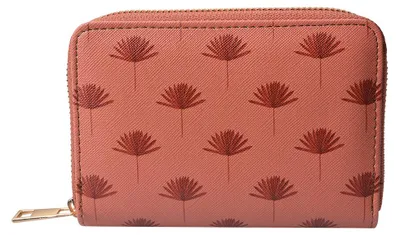 Imagen del producto de Cartera Clayre & Eef, 10x15 cm, color marrón, fabricada en poliéster