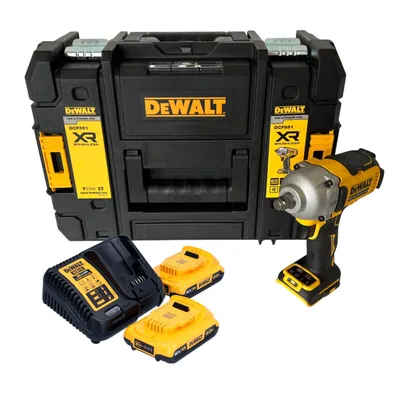 Produktbild von DeWalt DCF 891 D2T Akku Schlagschrauber 18 V 1084 Nm 1/2" Brushless + 2x Akku 2,0 Ah + Ladegerät + TSTAK