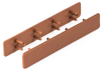 Produktbild von G21 Abdeckung für WPC-Platten, Kunststoff, Light Wood