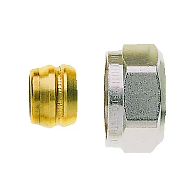 Productafbeelding van IMI Heimeier klemkoppeling voor precisestalen buis, buisdiameter 15 mm, 1 stuk.