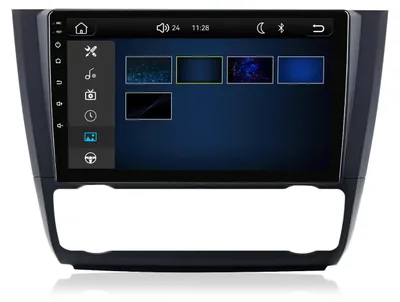 Image de Kit multimédia de remplacement de 9 pouces pour BMW Série 1 (E81, E82, E87, E88) de 2004 à 2011, compatible CarPlay, Android Auto, Bluetooth, Wi-Fi, écran tactile, installation facile (Plug & Play), système Linux