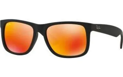 Obrázok produktu pre Ray-Ban JUSTIN COLOR MIX, Dospelý, Uni, Štvorec, Čierna, Nepolarizované šošovky, Nylon