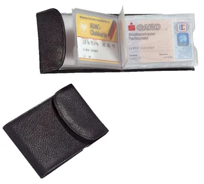 Zdjęcie produktu dla Alassio® 42002 Kredit- und Visitenkartenetui 42002 schwarz