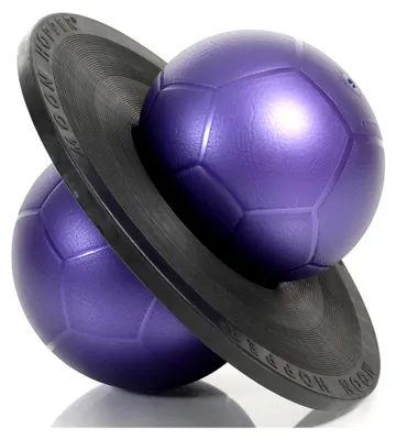 Produktbild von Moonhopper Sport Hüpfball, Lila und Schwarz, Belastbarkeit bis 110 kg