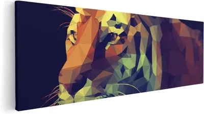 Obrázok produktu pre Plátno obraz 60x20 cm, tiger, nástenná dekorácia