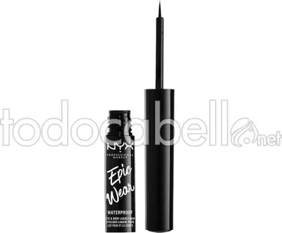 Produktbild von Nyx Pmu Nyx Professional Makeup Epic Wear Liquid Liner Black Ewspll01 Eyeliner 3 5 ml