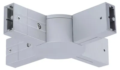 Produktbild von Paulmann Schienensystem Light&Easy Phantom X-Verbinder 125mm max.1000W Titan 230V Metall/Kunststoff