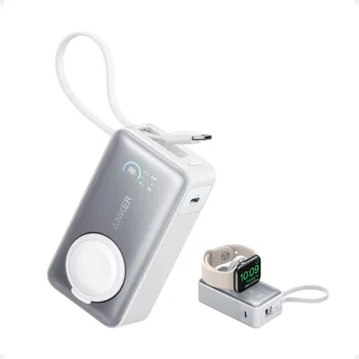 Produktbild von Anker MagGo Power Bank(10K, 35W, For Apple Watch), Black