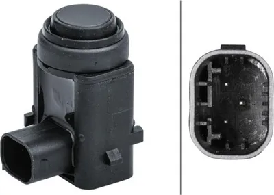 Produktbild von HELLA 6PX 358 141-491 Einparkhilfe Parksensor Gewinkelt für FORD Fiesta Mk5 Schrägheck (JH1, JD1, JH3, JD3) MONDEO III Kombi (BWY) FOCUS (DAW, DBW)