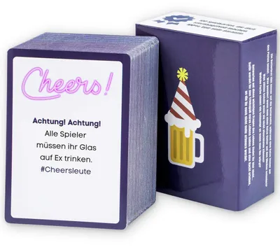 Productafbeelding van Drinkspel met 100 Verschillende Speelkaarten voor Volwassenen