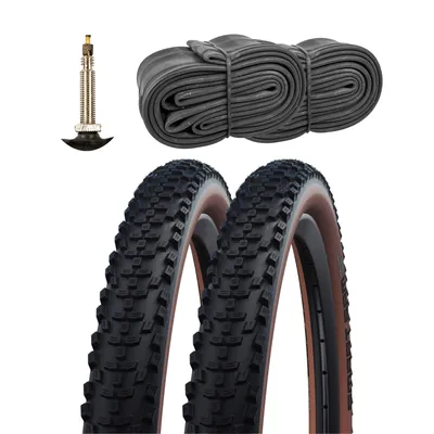 Produktbild von Schwalbe Smart Sam HS624 Fahrradreifen Addix Performance Fahrradmantel Fahrrad MTB 2 Reifen mit Schläuchen FV