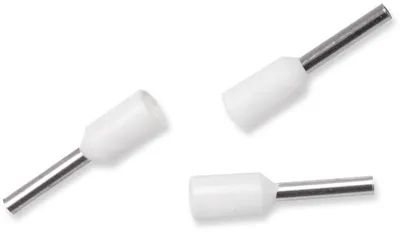 Immagine prodotto di Capicorda 0,75 mm², lunghezza 8 mm, bianco, 50 pezzi