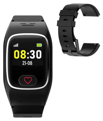 Produktbild von James B8 Senioren Smartwatch Notrufuhr SOS Knopf & GPS Sturzerkennung Telefon