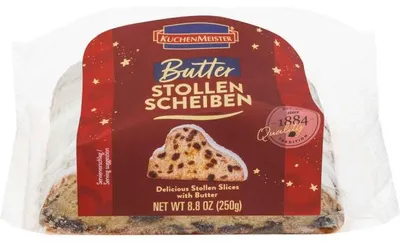 Zdjęcie produktu dla KuchenMeister Stollen w plasterkach z masłem 250 g